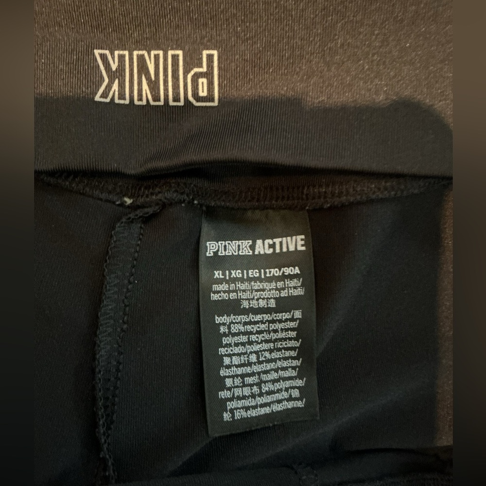 PINK Victoria’s Secret Women’s Shorts Black Size XL - Picture 3 of 12
